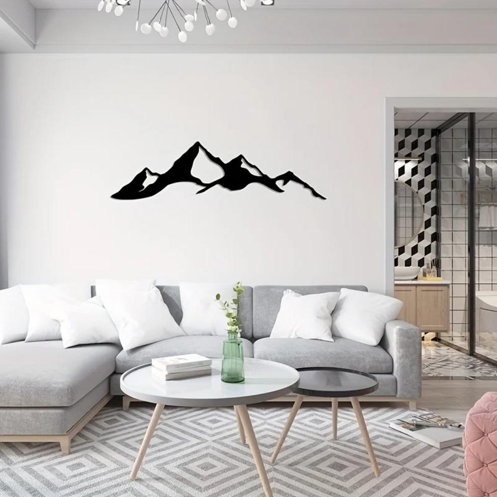 Denali Mountain Metal Wall Art – Durable, Rust-Free Aluminum Composite, Stylish Indoor & Outdoor Wall Decor for Elegant Spaces