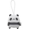Morisaka Global Petamon Panda Plush Keychain 5.5x2.5x6.5cm Cute Animal Strap Charm
