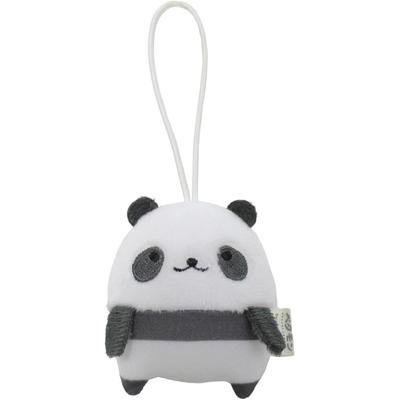 Morisaka Global Petamon Panda Plush Keychain 5.5x2.5x6.5cm Cute Animal Strap Charm