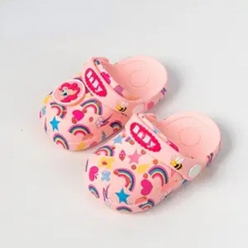 

Милые тапочки для мальчиков и девочек, детские шлепанцы, сандалии с героями мультфильмов, обувь для воды, детские тапочки для малышей 28-29