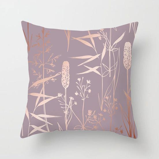 Stylish Pillow Case Replacement Comfortable 45x45cm Abstract Geometric Throw Cushion Cover for Sofa