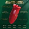 Sucking Vibrator Clitoral Nipple Tongue Vibrating Dildo Soft Silicone G-spot Vagina Massager Female Masturbator Adult Products