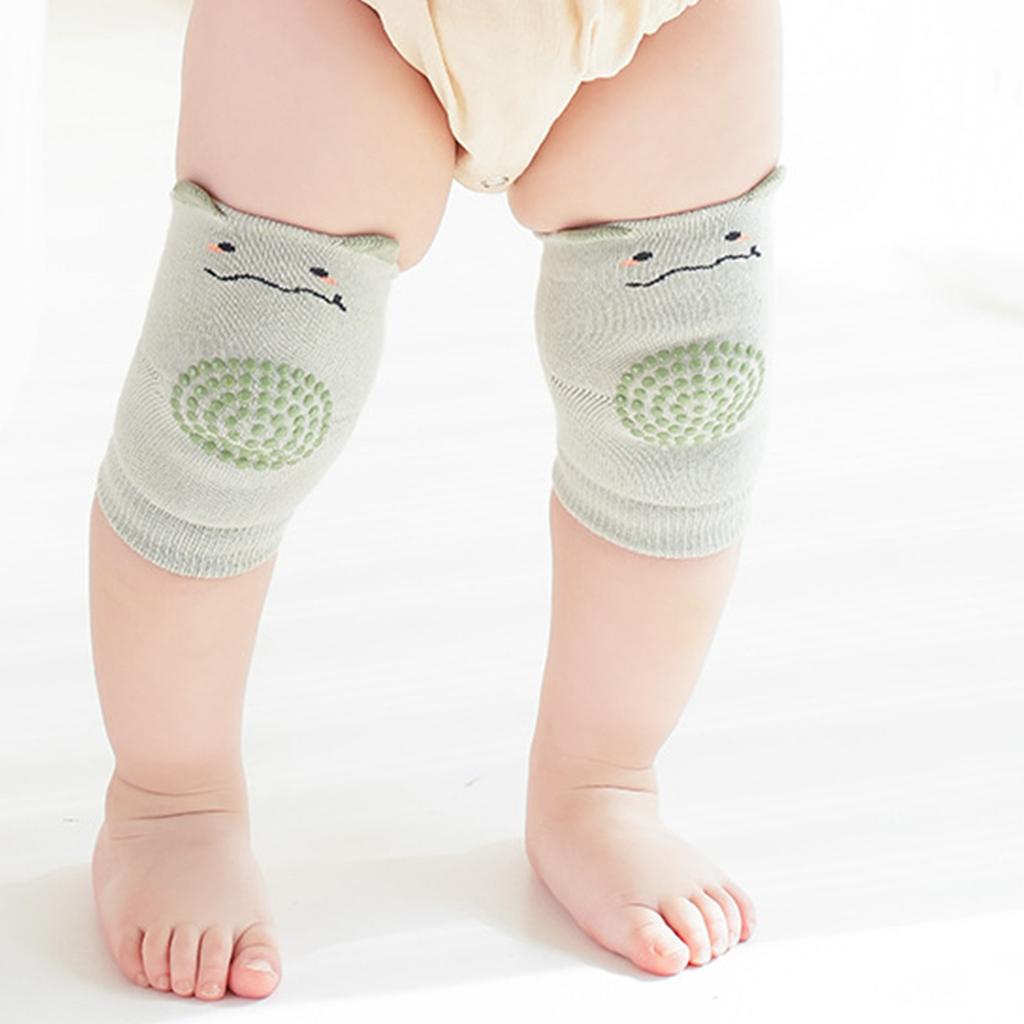 1 Pair Newborn Knee Support Protector Baby Knee Pad Safety Crawling Knee Cushion Protector for Infant Toddlers 1-3 Years