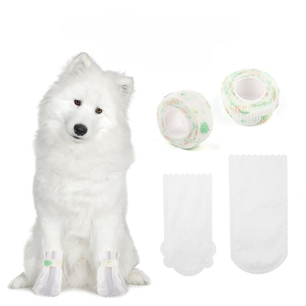 Rainy day travel waterproof pet foot cover dog shoe cover go out anti-dirty disposable foot cover pet shoes
