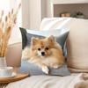 Pomeranian Print Sierkussenhoes 100% Polyester Kussensloop Ritssluiting Slaapkamer, Woonkamer Bank Kussenhoes