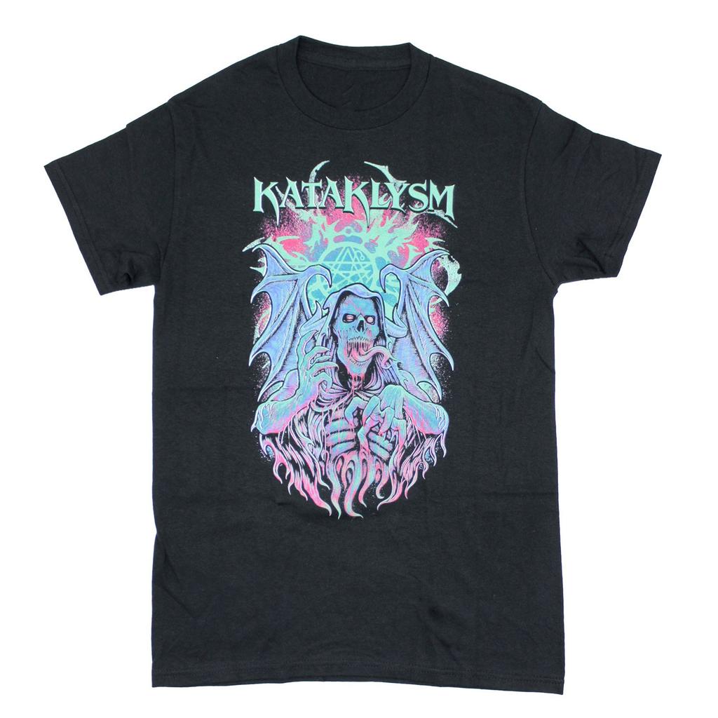 Men's Kataklysm Reaper Underneath The Scars T-Shirt Mens Womens Tees Top Black