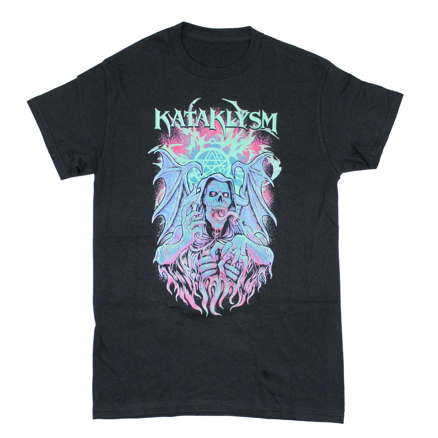 Men s Kataklysm Reaper Underneath The Scars T-Shirt Mens Womens Tees Top  Black XL