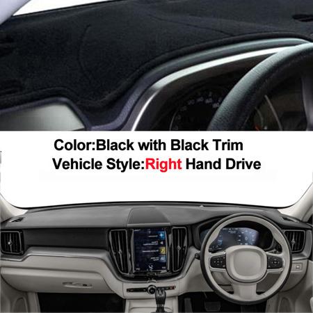 

Car Dashboard Cover Dash Mat Carpet Cape For Volvo XC60 2018 2019 2020 LHD RHD 2 Layers Auto Sunshade Anti-sun Protector