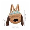 Soft-Textured Dog Backpack Large Capacity School Bag Lightweight for Women