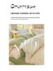 Class A Fresh Four-Piece Set: Washed Cotton Bed Sheet & Duvet Cover with Double Layer Gauze - Home Bedding Collection