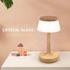 1Pc Internet Celebrity Crystal, Desk Lamp Charging Eye Protection Children Night Light Bedroom Study Bedside Led Ambient Projection Light