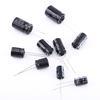 125pcs Electrolytic Capacitor Assortment Kit Set 1uF.2200uF 25 Values, Miniature, Popular,  , Packed In Plastic Bags, Suitable for