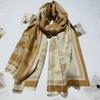 Butterfly Imitation Cashmere Winter New Classic Tassel Shawl Fairy Style Versatile Forest Style Thickened Cold Proof Scarf Dual Purpose
