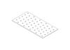 MOUNTING PLATE 1200*60*2.0MM - LB PL1200*60