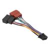 ISO Radio Harness Adapter ABS Langlebig Radio ISO Harness Stecker für