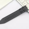 1 pair 26mm Rubber Black Watch Band Strap For Invicta