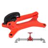 Manuel Pipe Clamps Pipeline Support Solid Base Spring LoadedJawsMultifunctional Tool Gear Portable Aluminum Tube Vice
