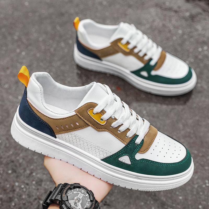 

Мужские осенние парусиновые туфли в корейском стиле - Дышащие, Универсальные, Нескользящие, Мягкая подошва, Модная спортивная повседневная обувь 39 зелёный