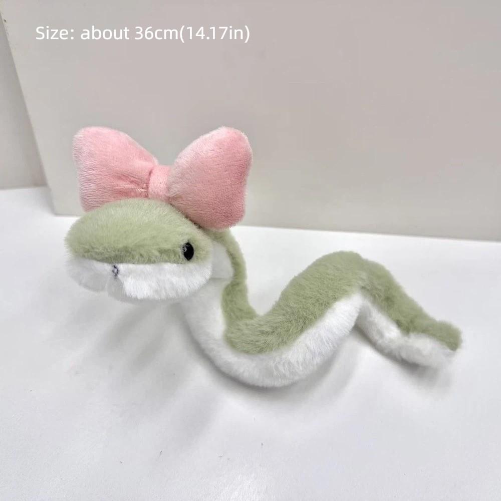 Cute Cartoon Snake Snake Shaped Soft Soft Fluffy Kawaii Snake Animal Year Snake