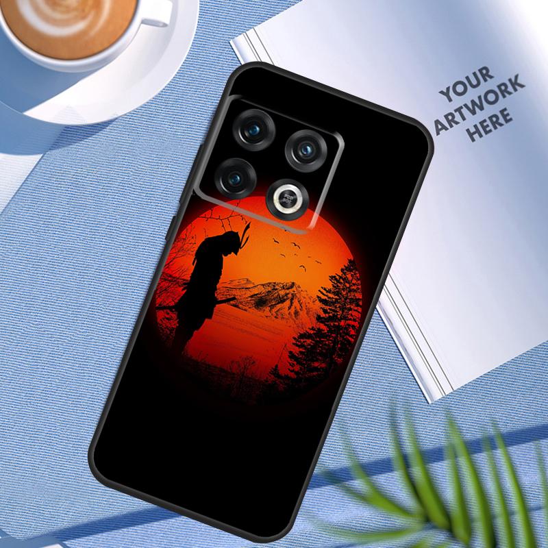 Japan The Samurai Ninja Case For OnePlus 12 12R 11 9 10 Pro 10R 10T 9R 8T Nord 3 CE 2 Lite 2T N10 N20 N30 CE4 Cover
