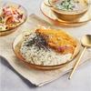 Corning Pyrex Amber 4-Piece Small Soup Plate Set