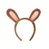 Fasce per Capelli in Peluche a Forma di Animali dello Zoo, Cerchietto con Orecchie, Fascia per Capelli Safari nella Giungla, Cerchietto per Capelli Cosplay per Halloween, Compleanno
