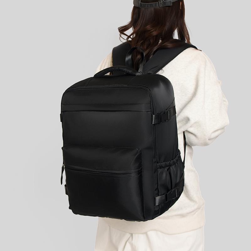 Travel Commuter Large Capacity Computer Backpack College Style Student Schoolbag with Shoe Storage Compartment