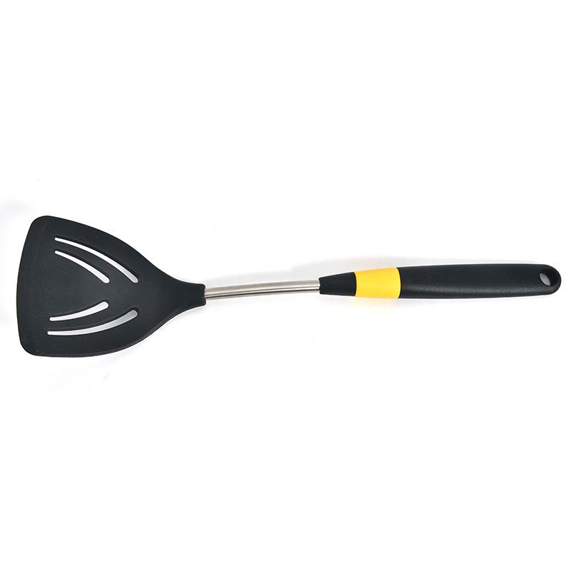 Food-Grade Red Silicone Spatula: Non-Stick Pan, Extended Handle for Stir-Frying, Top Kitchen Utensil, Hot Seller