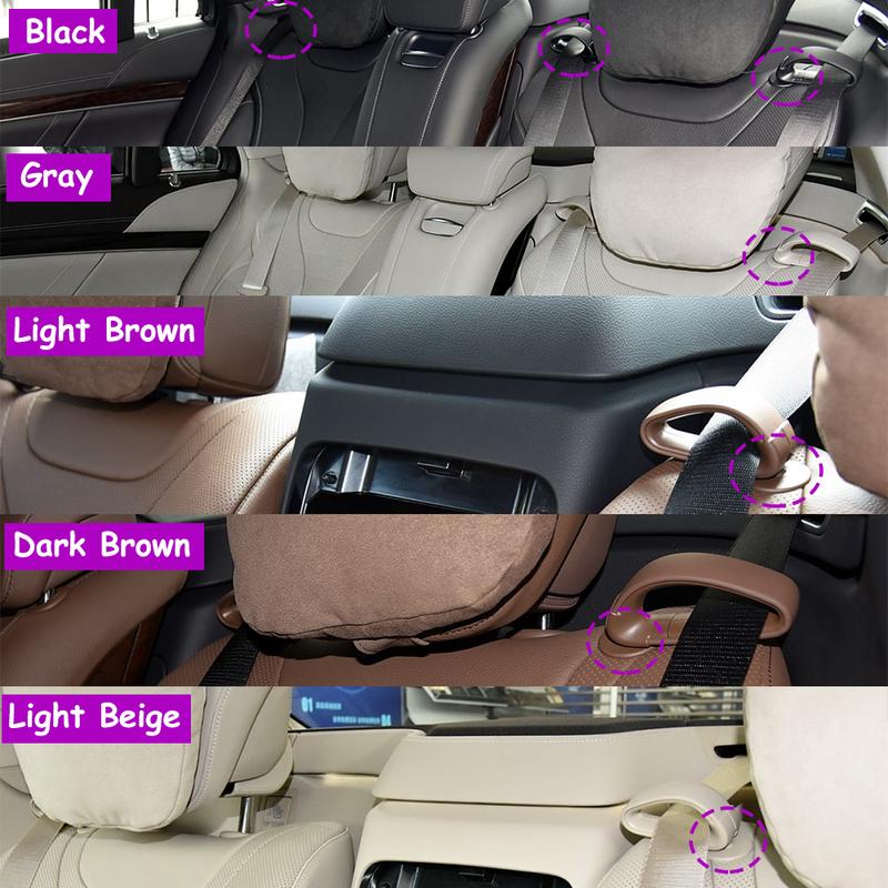 W222 Car Rear Seat Belt Guide Cable Fixing Tie Buckle Safe Belt Clip For Mercedes Benz S Class 2014- 2228600922 2228601022