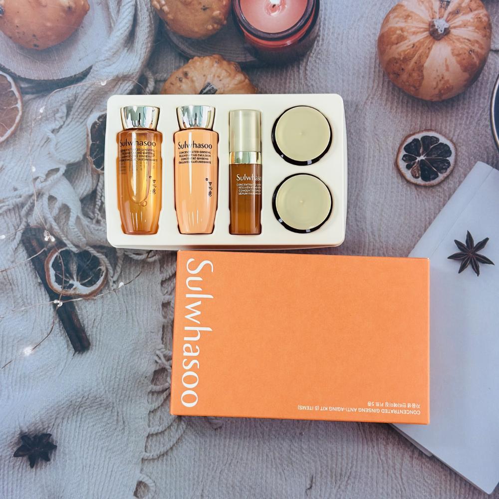 Sulwhasoo Kit anti-âge concentré au ginseng (5 Articles) x 2 Boîte
