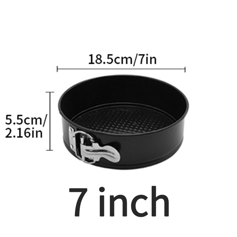 Nonstick Coating Round Springform Pan Set With Removable Bottom Plate Round And Heart Shape Baking Cake Pans Cheesecake Pan Mold