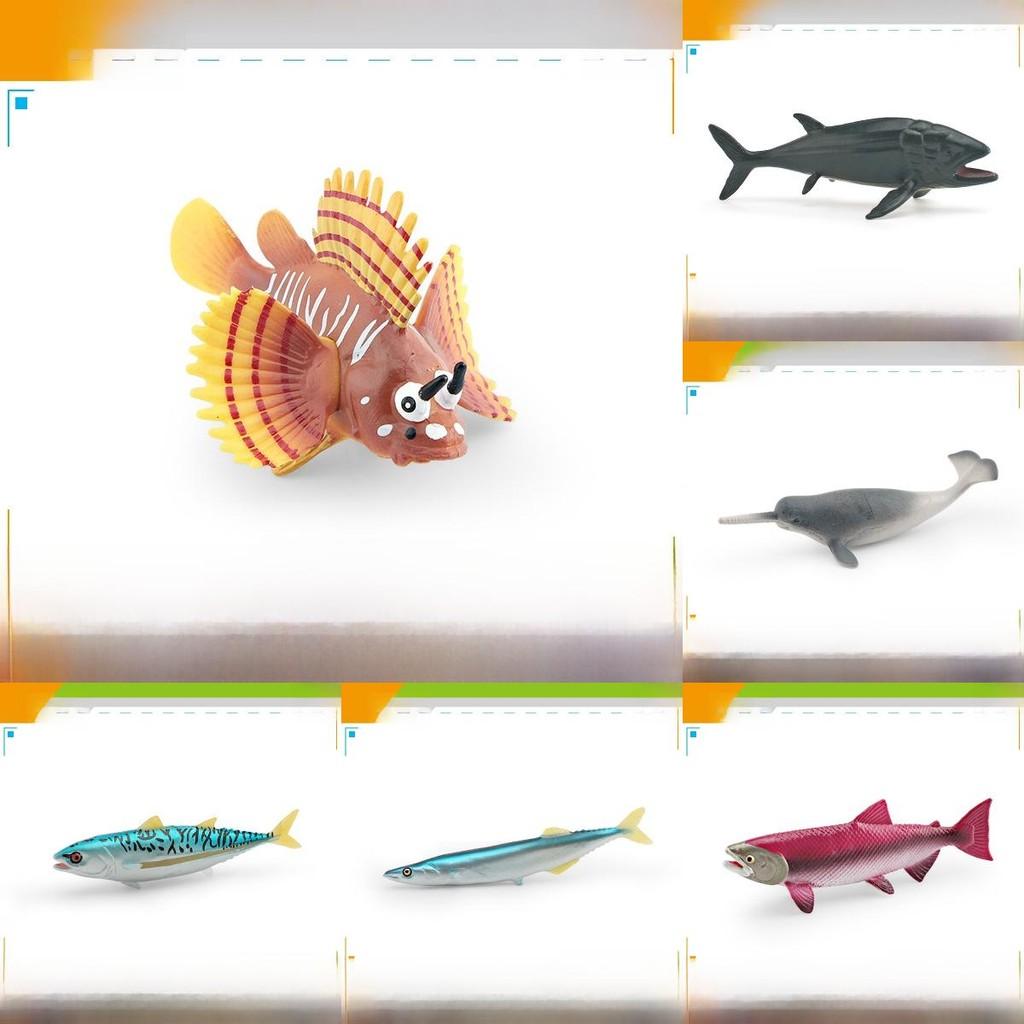 Marine Animal Model Set With Pvc Material Realistic Fish Decor For Aquarium Enthusiasts