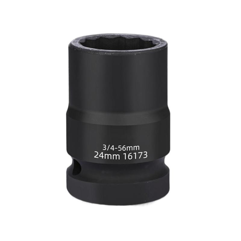 

Высокопрочная ударная головка 3/4 дюйма, 12-гранная, для обслуживания автомобилей и оборудования, инструмент для легкого снятия