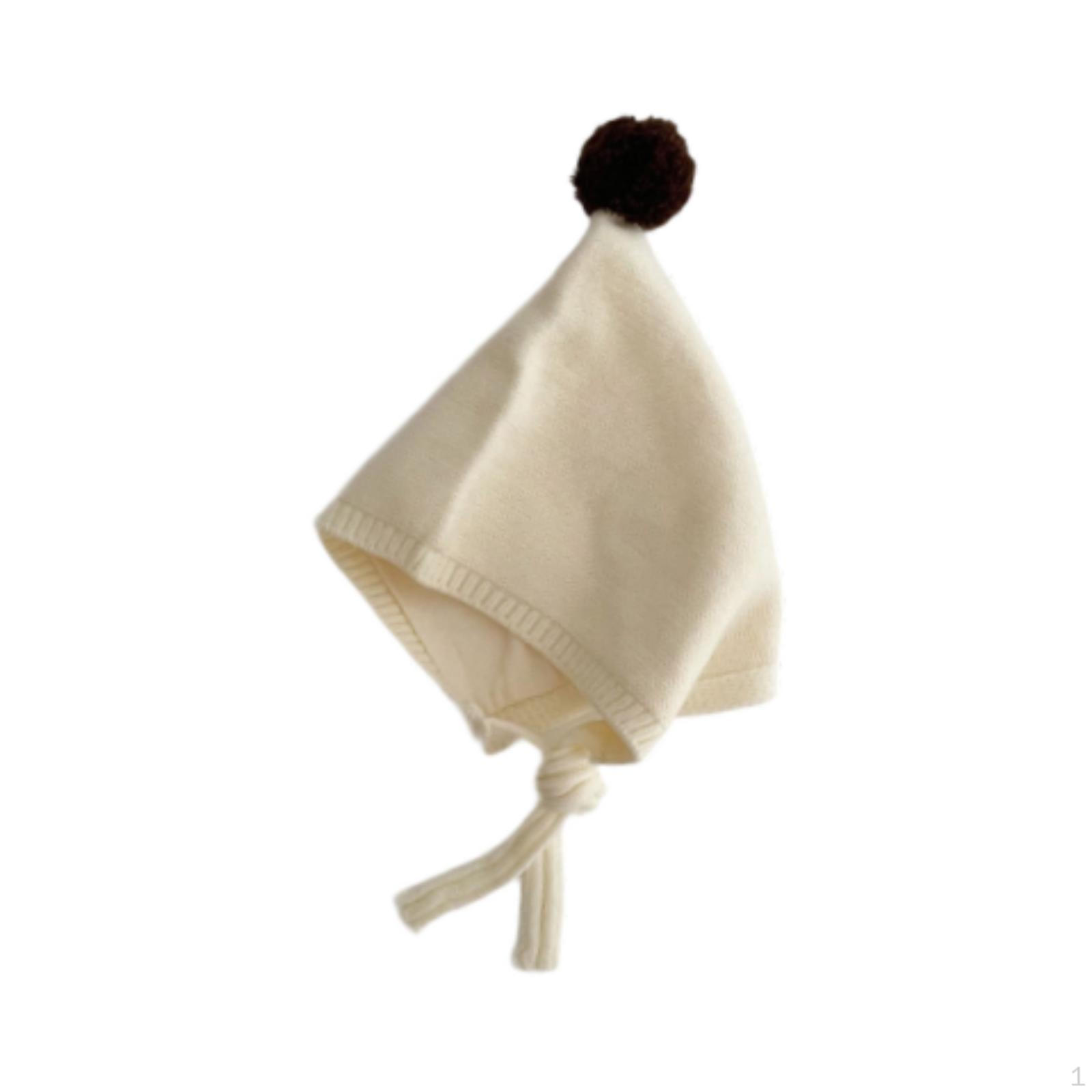

Beanie Comfortable Warm Cap for Infant Kids Babies Autumn білий