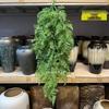 Artificial Spider Plant & Fern Hanging Decor - Trailing Green Vines for Wall & Ceiling