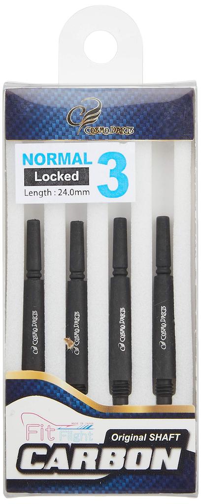 Cosmodarts Fit Shaft Carbon Normal Lock C black3