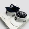 Korean Patched Embroidered Letters Baseball Hats Sunshade Flat Top New Men Women Versatile Color Block Retro Peaked Caps Fashion