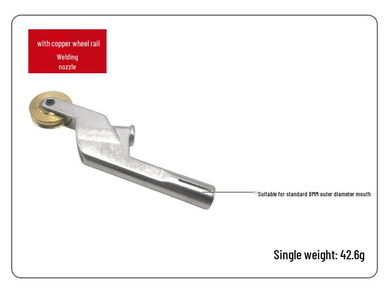 Čtyřdílná sada svařovacích trysek z PVC: Tvaru Y, Trojúhelníkový, Multispec, Nerezová ocel 304 pro horkovzdušnou pistoli