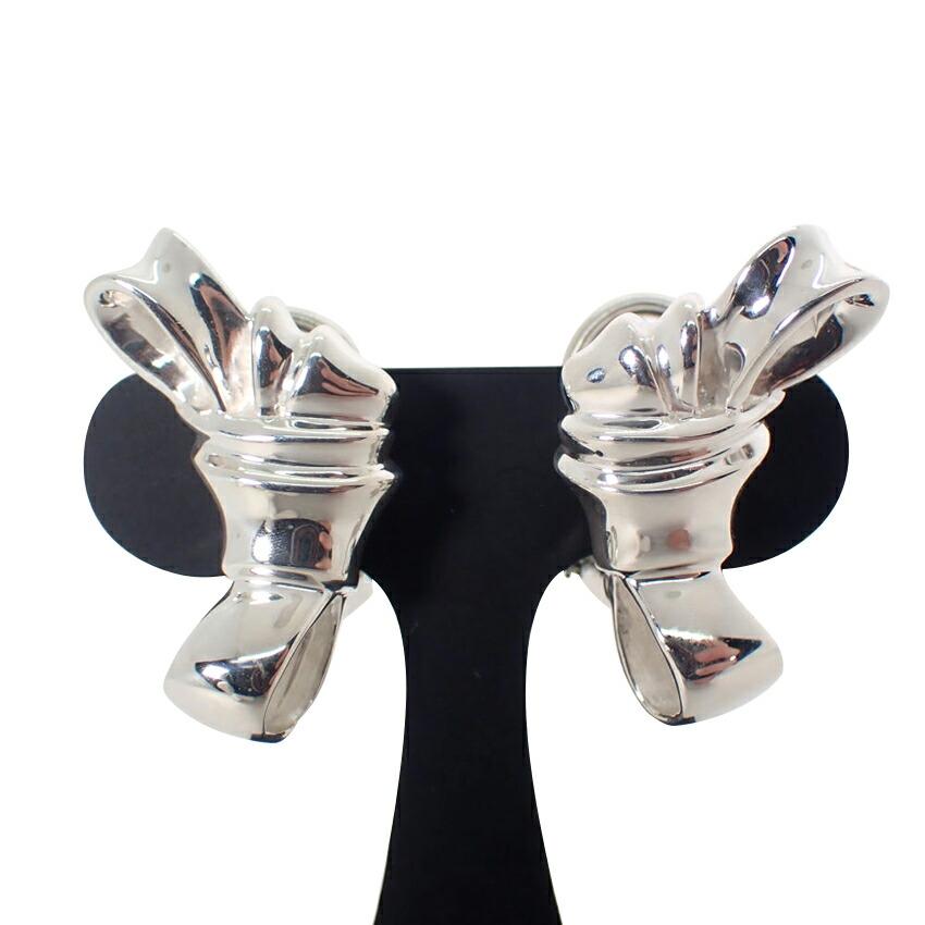 

[Б/У] Сережки зі стрічкою TIFFANY/Tiffany 925/g461-14