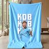 Kevin De Bruyne Theme blanket Soft Flannel Blanket Plush Throw Blanket Cozy Sofa Bed Blanket for Home Decor
