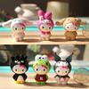 New 6Pcs/Set Anime Sanrio  Action Figure Toys Cute Kuromi Mymelody Cinnamorol Figurine Dolls Children Kids Xmas Gift