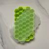 1pc Stackable Silicone Ice Cube Trays With Lid - 37 Cubes For Chilled Drinks Whiskey & Cocktails - Flexible And Safe