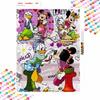 Disney diamond painting full drill 5D Mickey Daisy friend art home decor creative handicrafts 138 characters
