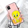 Schwarze Hülle für Xiaomi Redmi 13C Note 9 iPhone XR 7 8 14 15 11 12 13 X XS Pro Max Samsung A25 S23 S24 FE Ultra Plus Tweety Bird