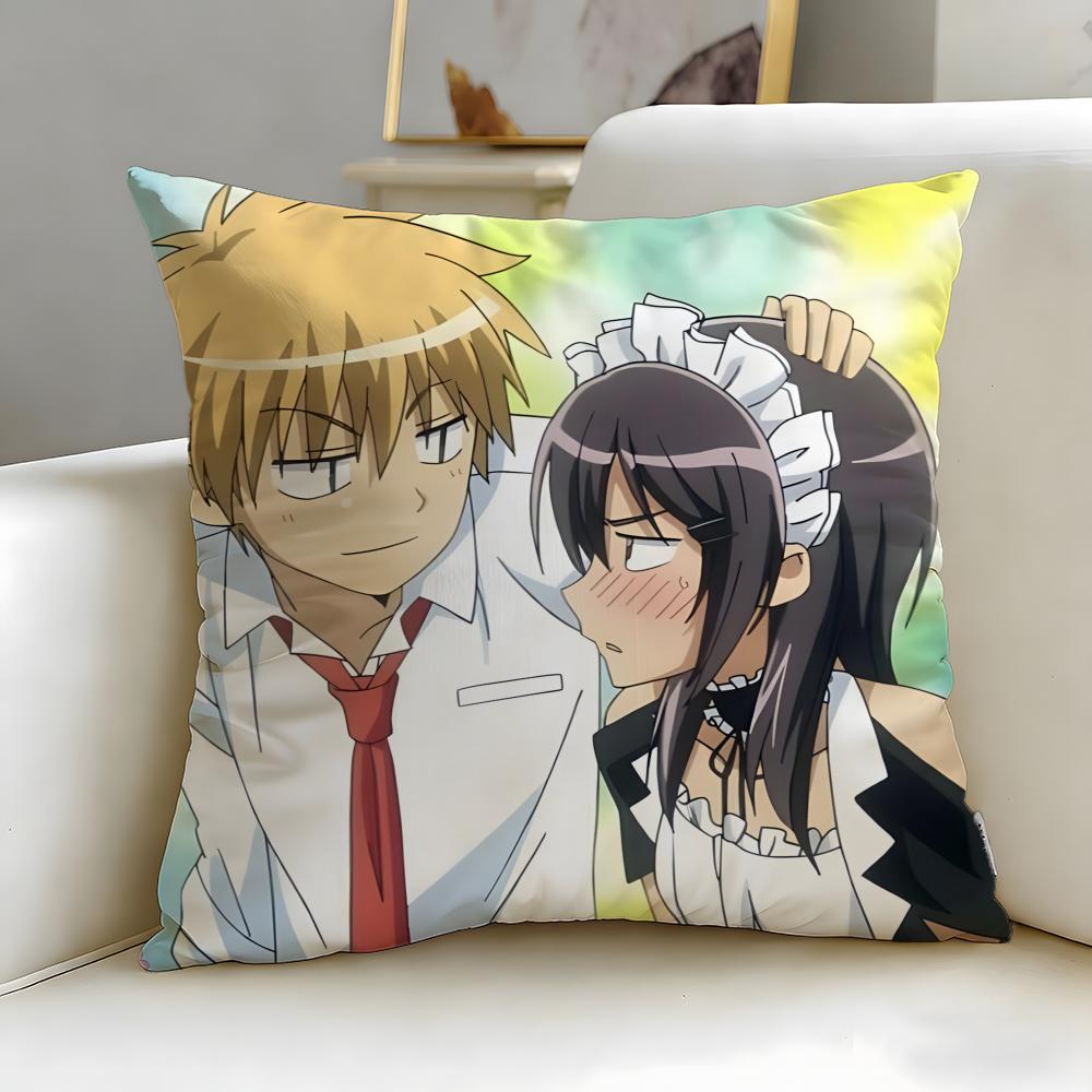 

classic anime Maid Sama! Cushion Cover Soft & Easy-Wash Pillow Case – Versatile for Couch, Bed, Travel and Office 30cmx30cm