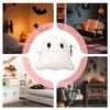 Halloween Ghost Pillow Modern Cute Ghost Stuffed Animal Cushion Decor Bedding for Sofa Chair Couch Balcony Porch Kitchen Living