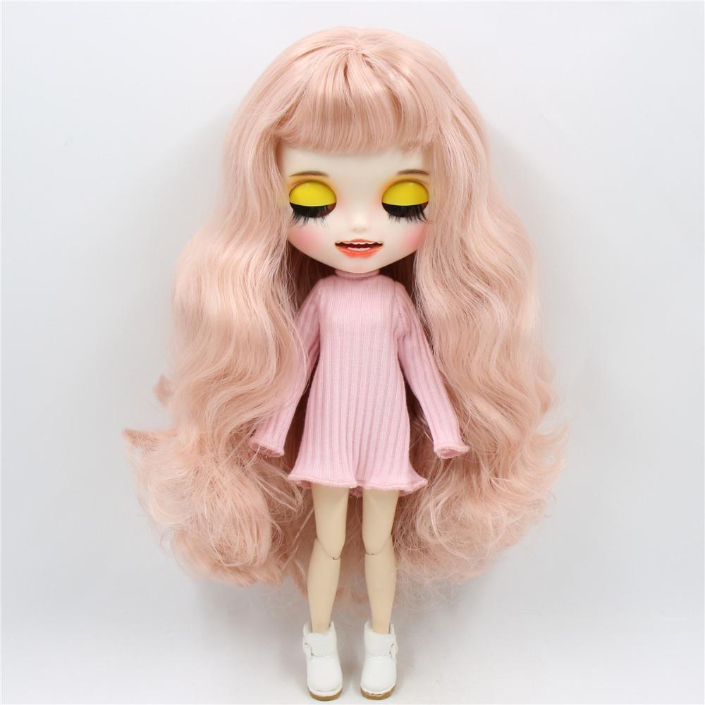 DBS blyth doll icy joint body colorful outfit winter dress toy, only dress no doll