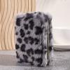 Soft Leopard Print Coin Purse Large Capacity Short Card Holder Versatile Storage Bag  Daily Use