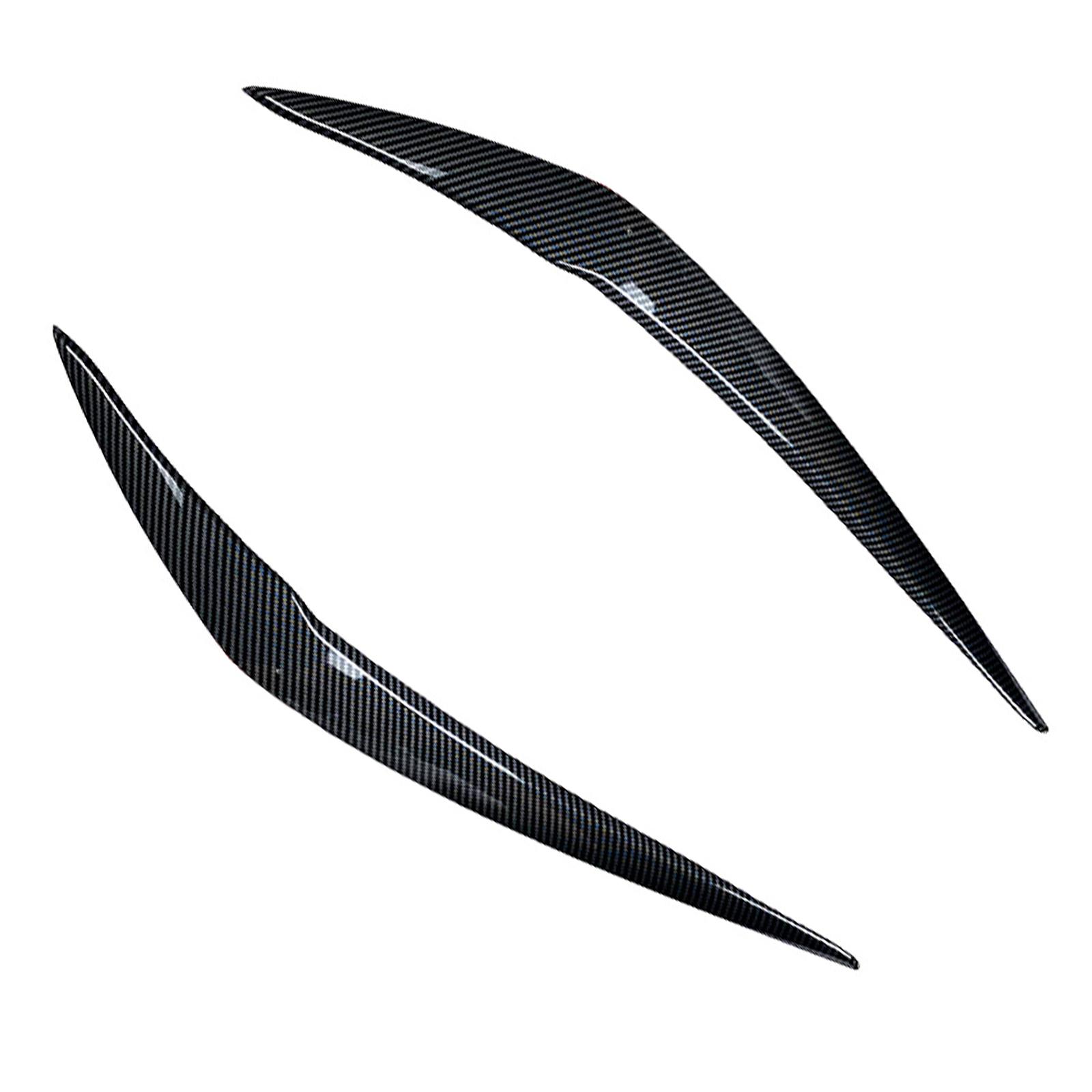 

2 шт. ABS Gloss Evil Headlight Eyebrows Eyelight для BMW 1er F20 F21 Facelift 116i 118i 120i 125i M135i M140i 2015-2019 Аксессуары