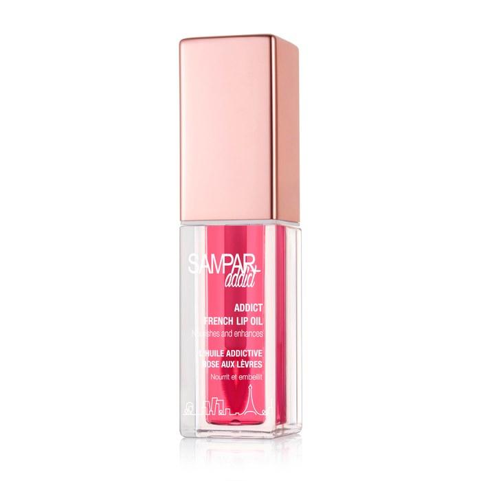 Sunperaddic French Lip Oil Camellia (Lip Serum), Glossy & Moisturizing, Lightly Tinted, Maximizer & Plumper